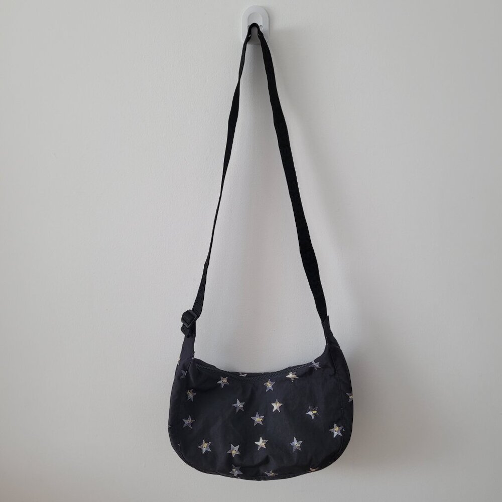 BAGGU Black Bag with Stars
